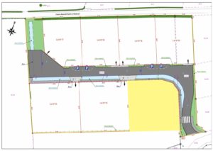 Parcelle Lot 14 Lot 14 Surface terrain : 840 m² Surface const. : 400 m²