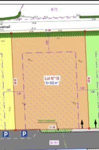 Lot 18 Surface terrain : 632 m² Surface const. : 225 m²