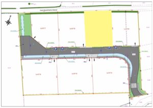 Lot 19 Surface terrain : 634 m² Surface const. : 225 m²